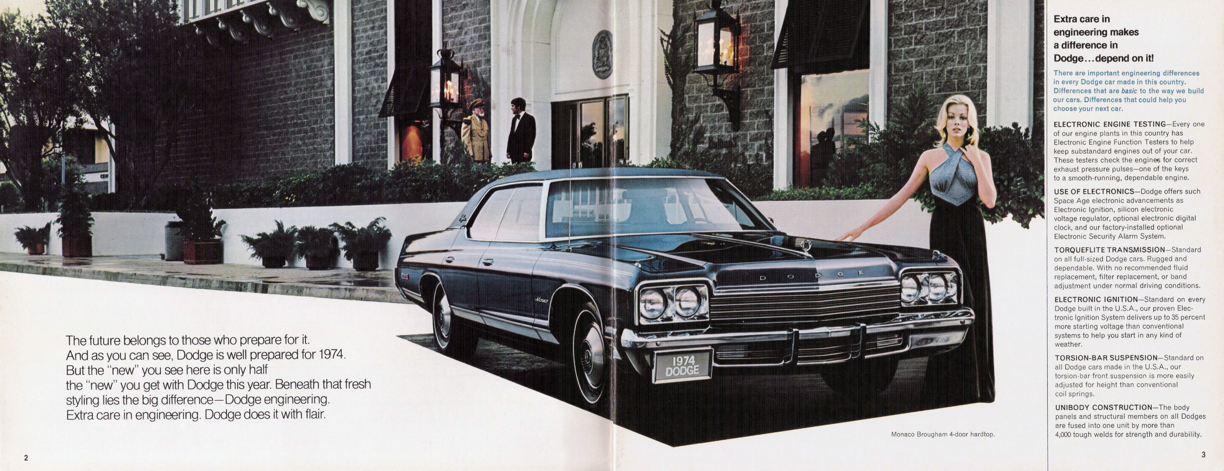 1974 Dodge Full-Line Brochure Page 9